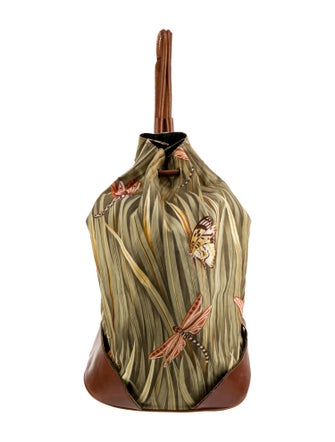 Salvatore Ferragamo Nylon Bucket Bag