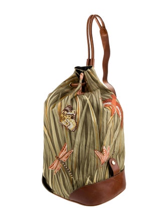 Salvatore Ferragamo Nylon Bucket Bag