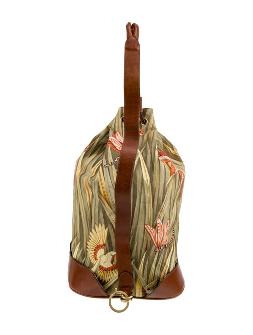 Salvatore Ferragamo Nylon Bucket Bag