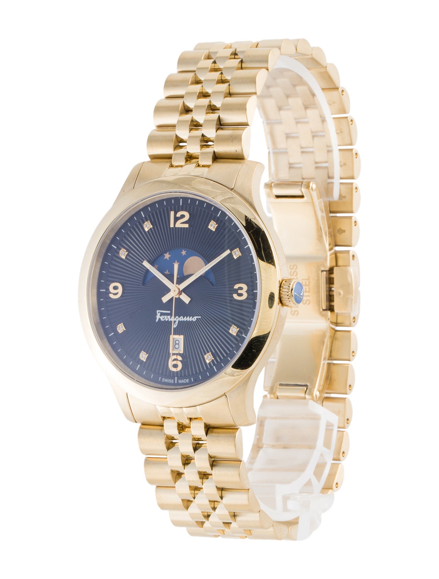 Salvatore Ferragamo Duo Moonphase Watch