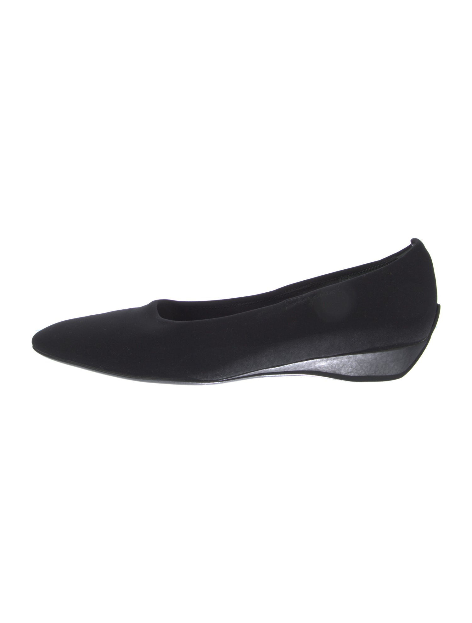 Salvatore Ferragamo Nylon Ballet Flats