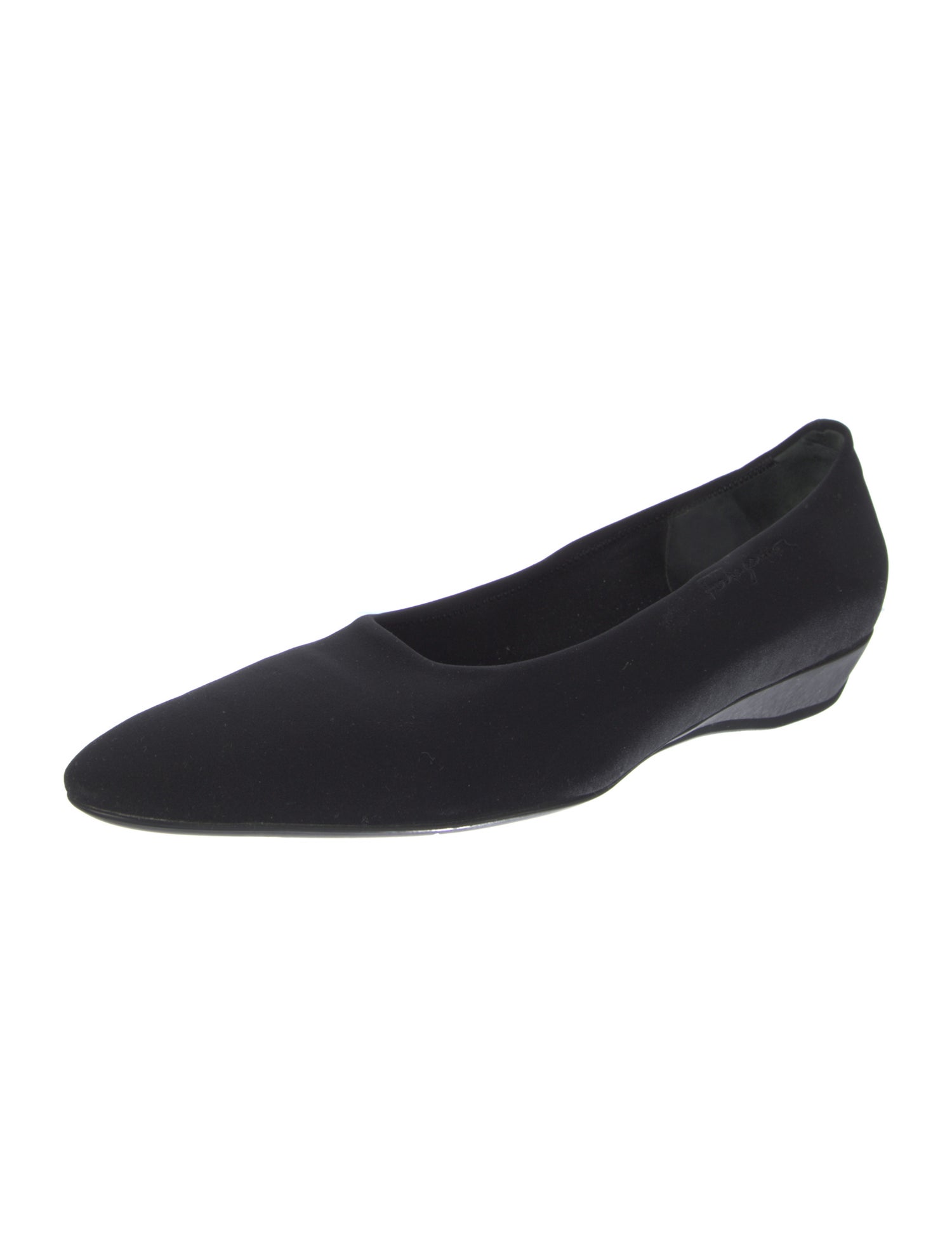 Salvatore Ferragamo Nylon Ballet Flats
