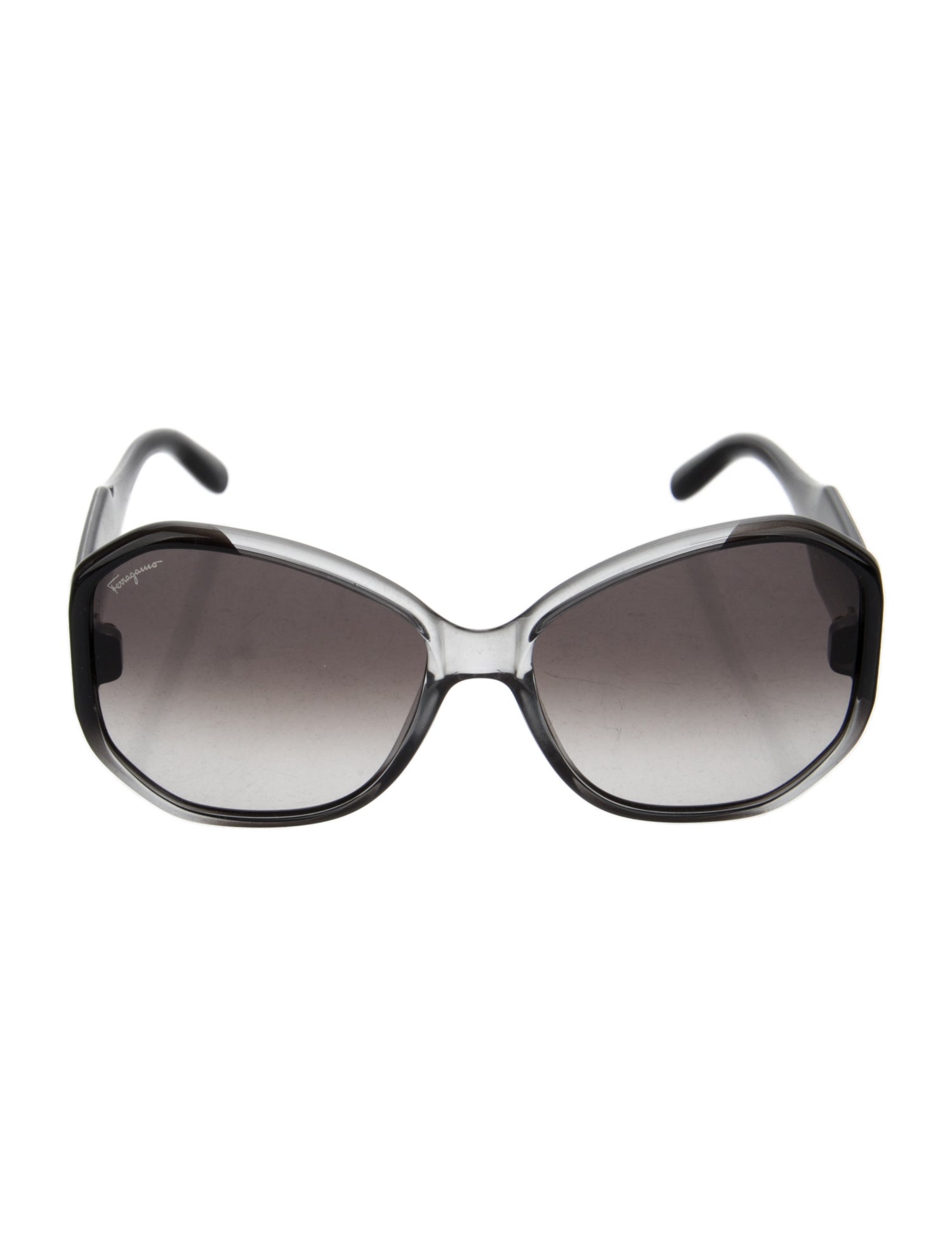 Salvatore Ferragamo Oversize Gradient Sunglasses