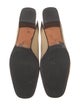 Salvatore Ferragamo Leather Bow Accents Flats