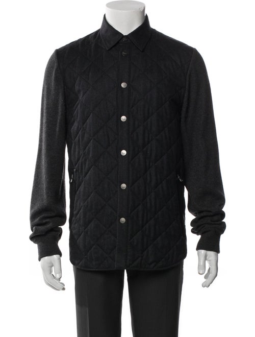 Salvatore Ferragamo Wool Utility Jacket