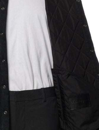 Salvatore Ferragamo Wool Utility Jacket