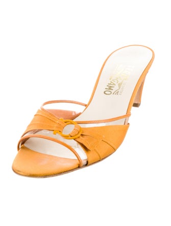 Salvatore Ferragamo Canvas Slides