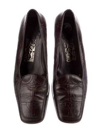 Salvatore Ferragamo Leather Flats