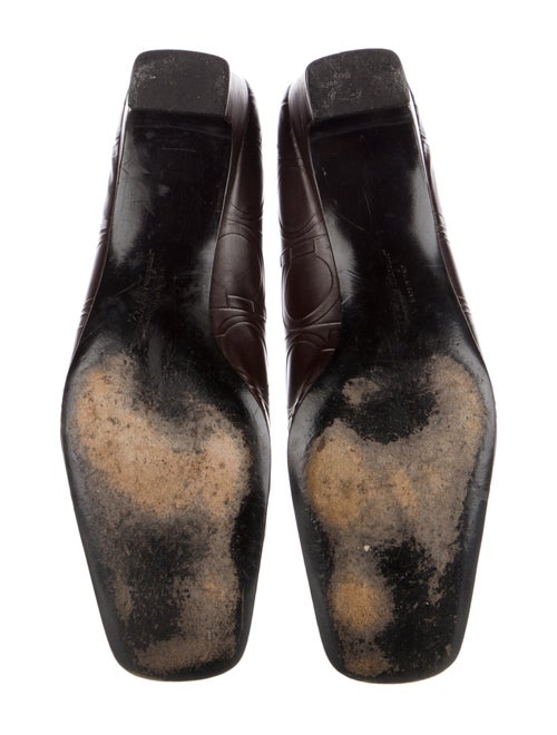 Salvatore Ferragamo Leather Flats