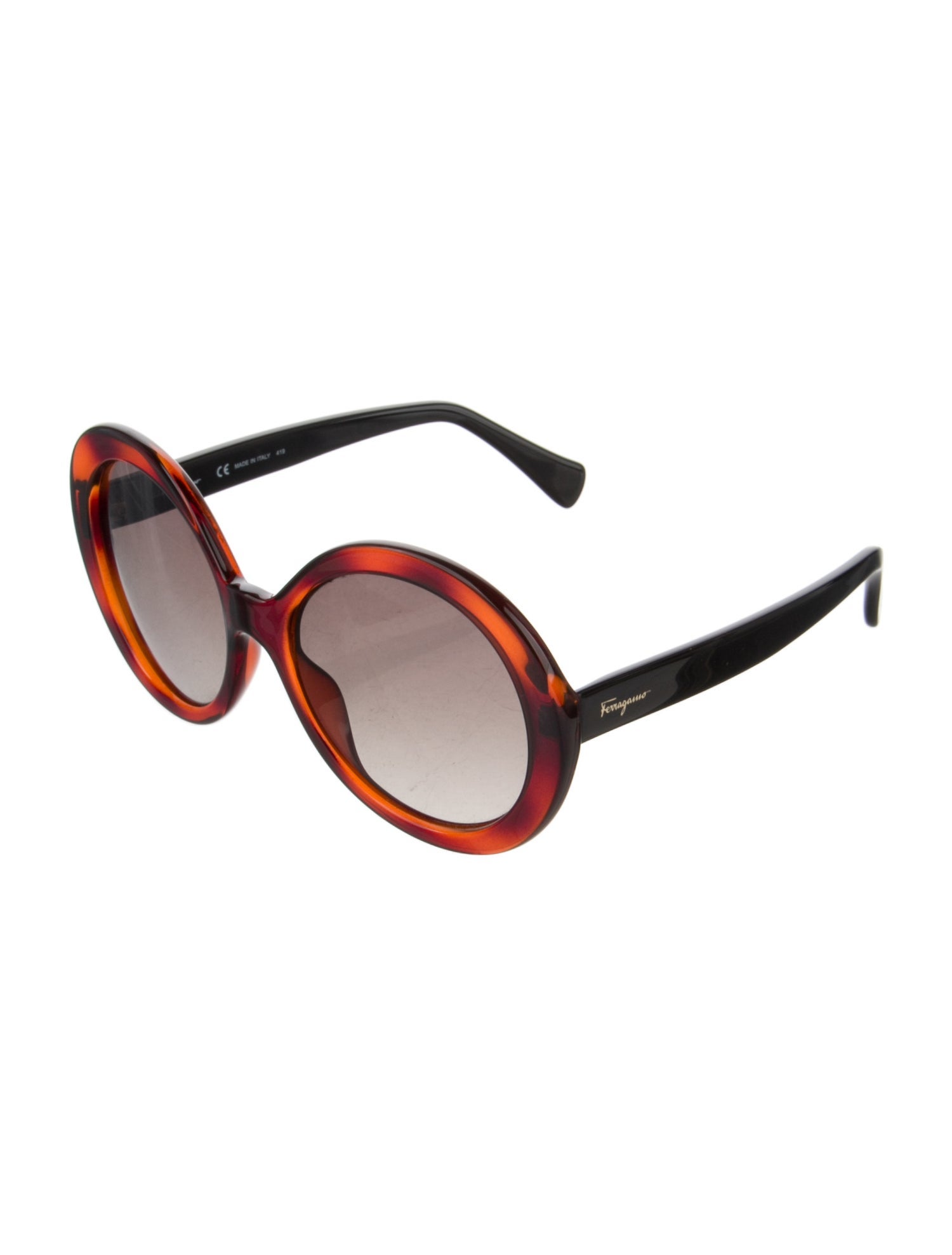 Salvatore Ferragamo Oversize Gradient Sunglasses
