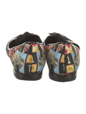 Salvatore Ferragamo Printed Flats