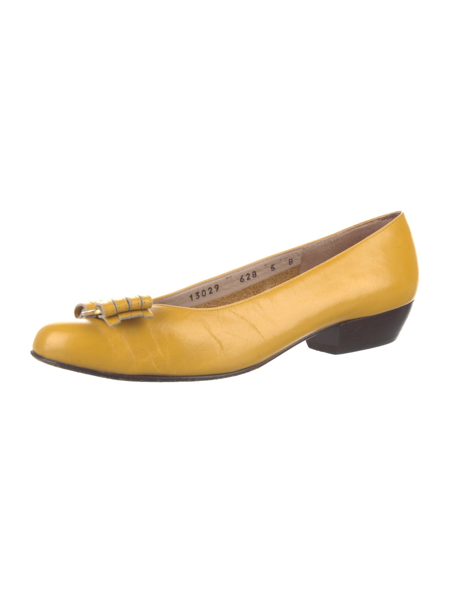 Salvatore Ferragamo Leather Ballet Flats