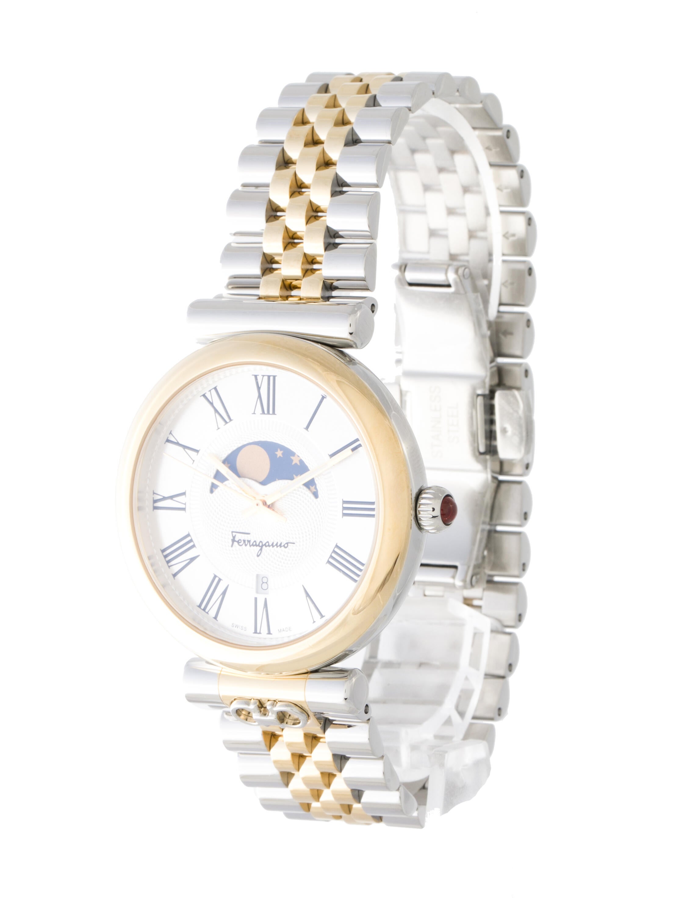 Salvatore Ferragamo Ora Moonphase Watch