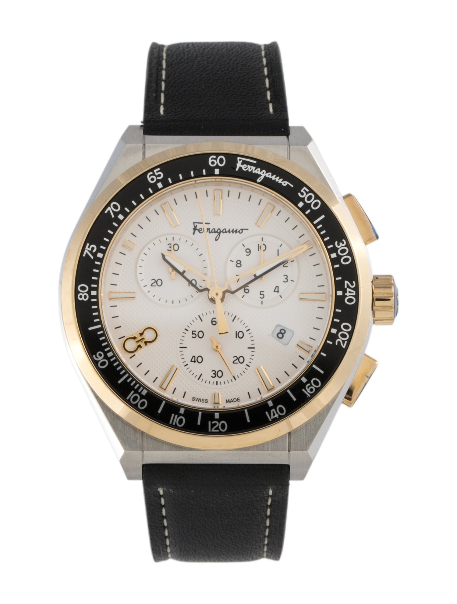 Salvatore Ferragamo 1898 Sport Chronograph Watch