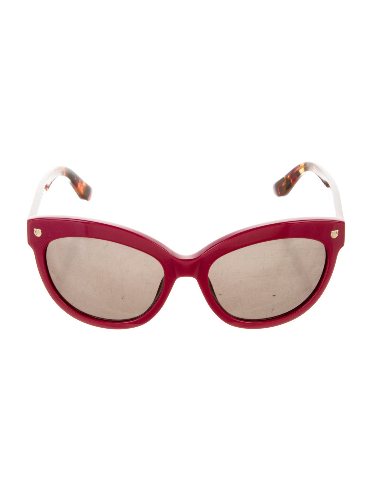 Salvatore Ferragamo Cat-Eye Tinted Sunglasses