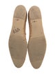 Salvatore Ferragamo Suede Braided Accents Ballet Flats