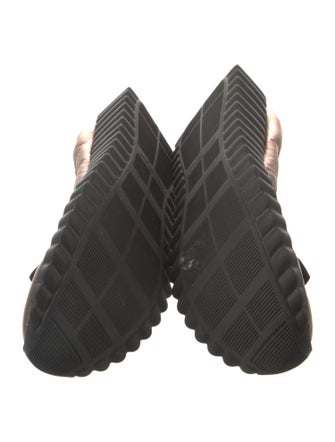 Salvatore Ferragamo Vara Bow Accent Leather Ballet Flats