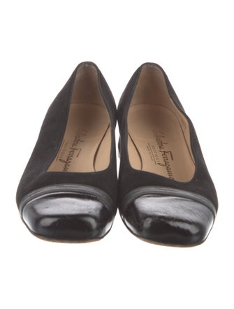 Salvatore Ferragamo Suede Flats