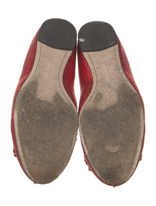 Salvatore Ferragamo Sequins Ballet Flats