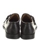 Salvatore Ferragamo Leather Monk Straps