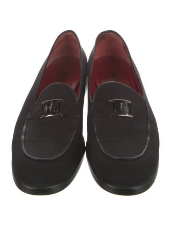 Salvatore Ferragamo Canvas Loafers