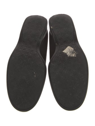 Salvatore Ferragamo Canvas Loafers