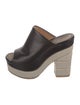 Salvatore Ferragamo Leather Mules