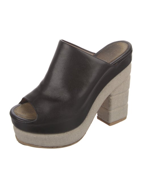 Salvatore Ferragamo Leather Mules