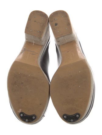 Salvatore Ferragamo Leather Mules