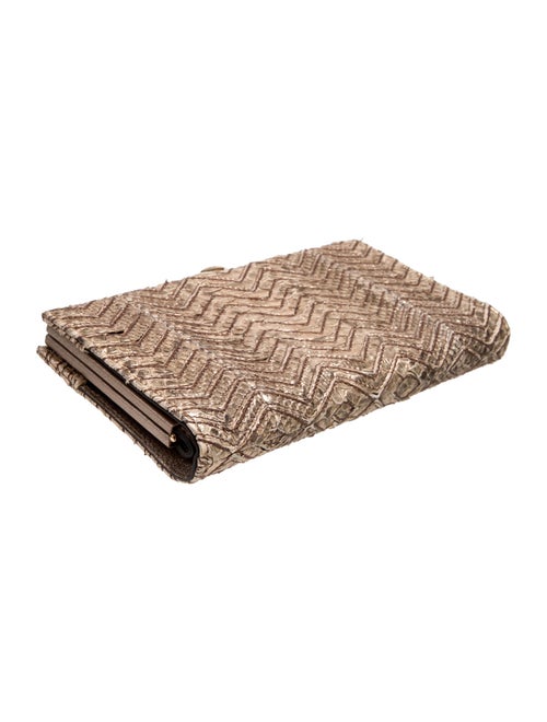 Salvatore Ferragamo Snakeskin Minaudière