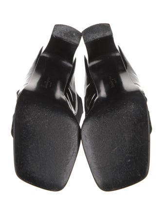 Salvatore Ferragamo Leather Printed Slides