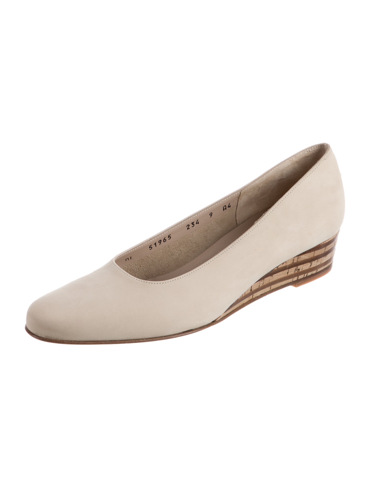 Salvatore Ferragamo Vara Bow Accent Leather Flats