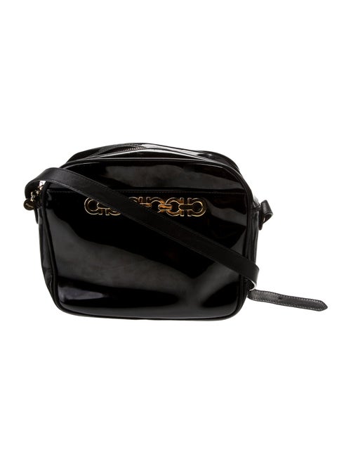 Salvatore Ferragamo Patent Leather Crossbody Bag