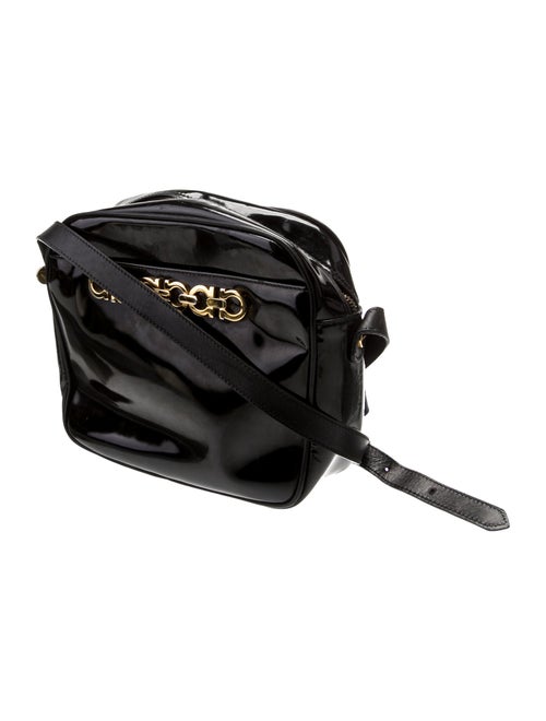 Salvatore Ferragamo Patent Leather Crossbody Bag