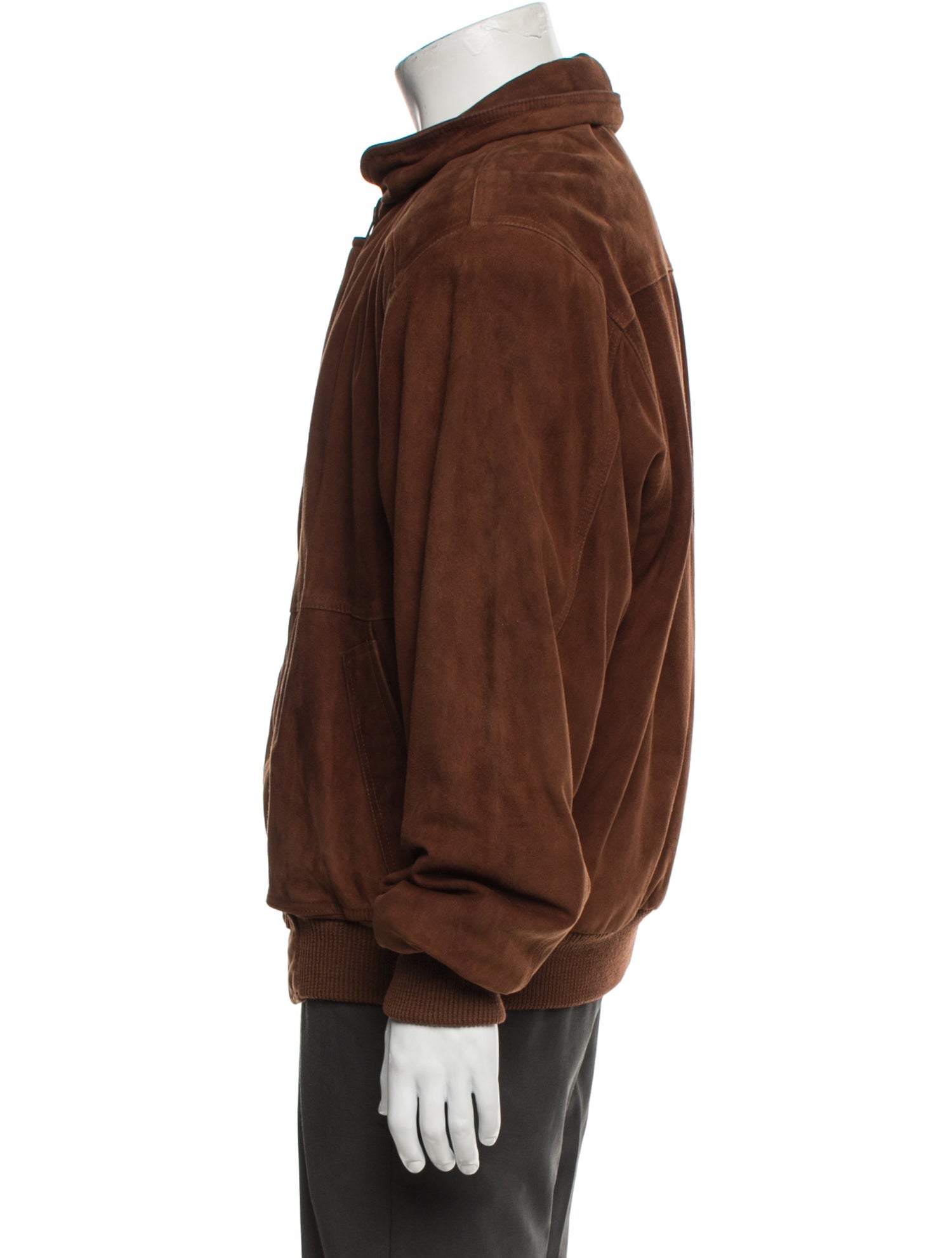 Salvatore Ferragamo Leather Utility Jacket