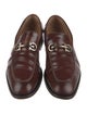 Salvatore Ferragamo Gancini Logo Patent Leather Dress Loafers