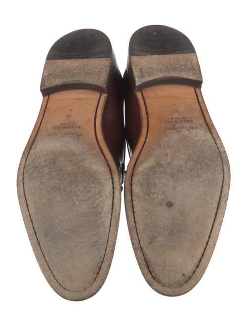 Salvatore Ferragamo Gancini Logo Patent Leather Dress Loafers