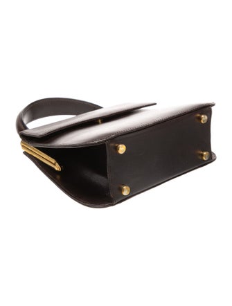 Salvatore Ferragamo Leather Top Handle Bag