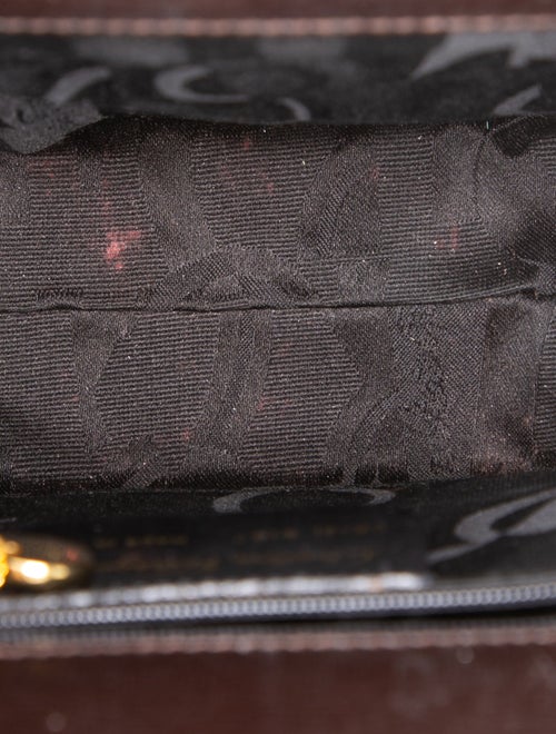 Salvatore Ferragamo Leather Top Handle Bag