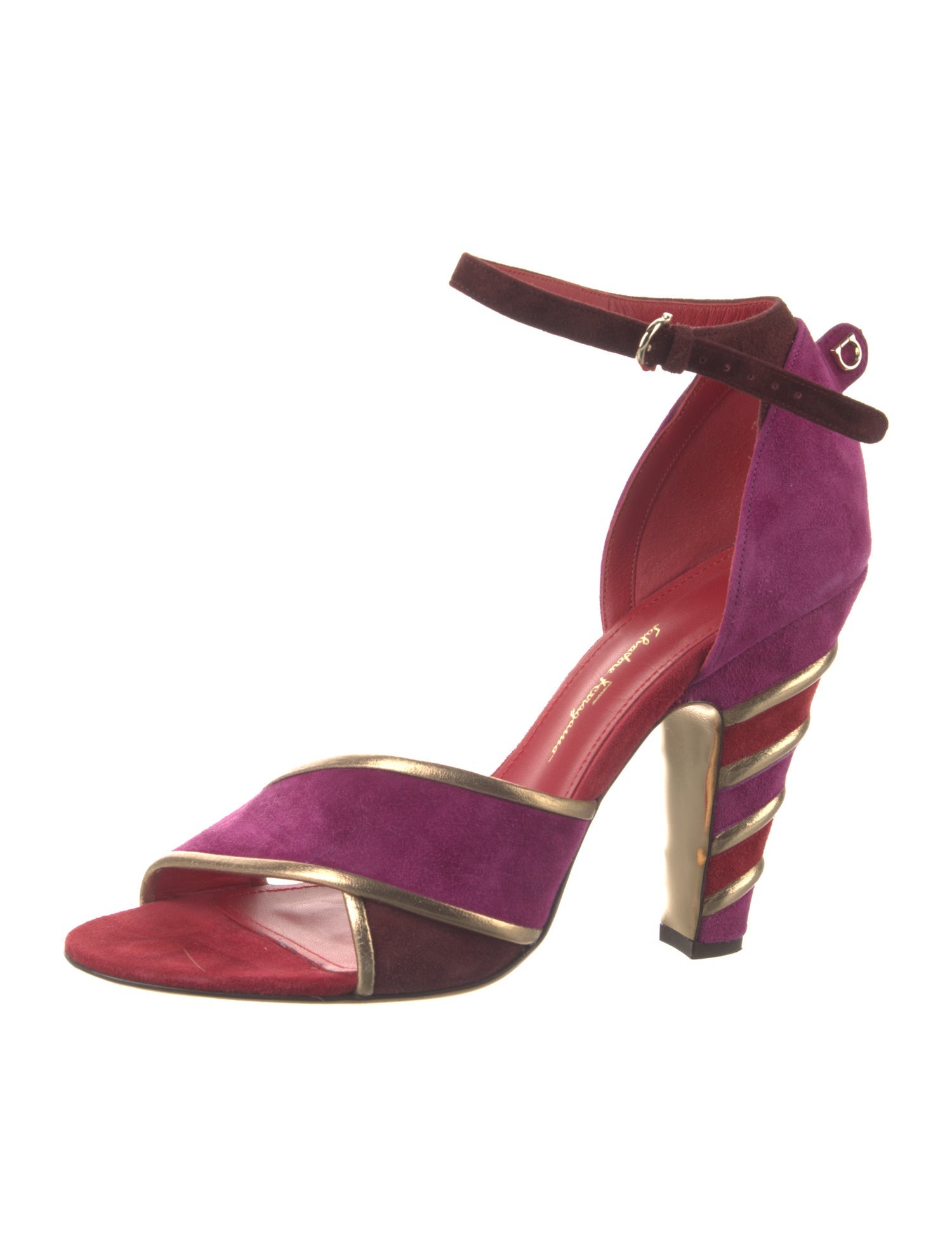 Salvatore Ferragamo Suede Sandals