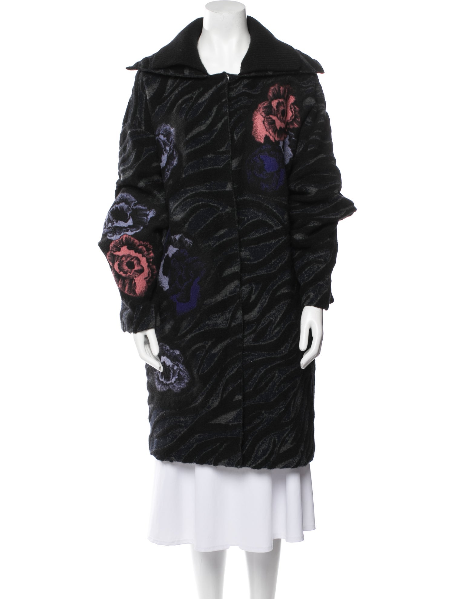 Salvatore Ferragamo Printed Coat