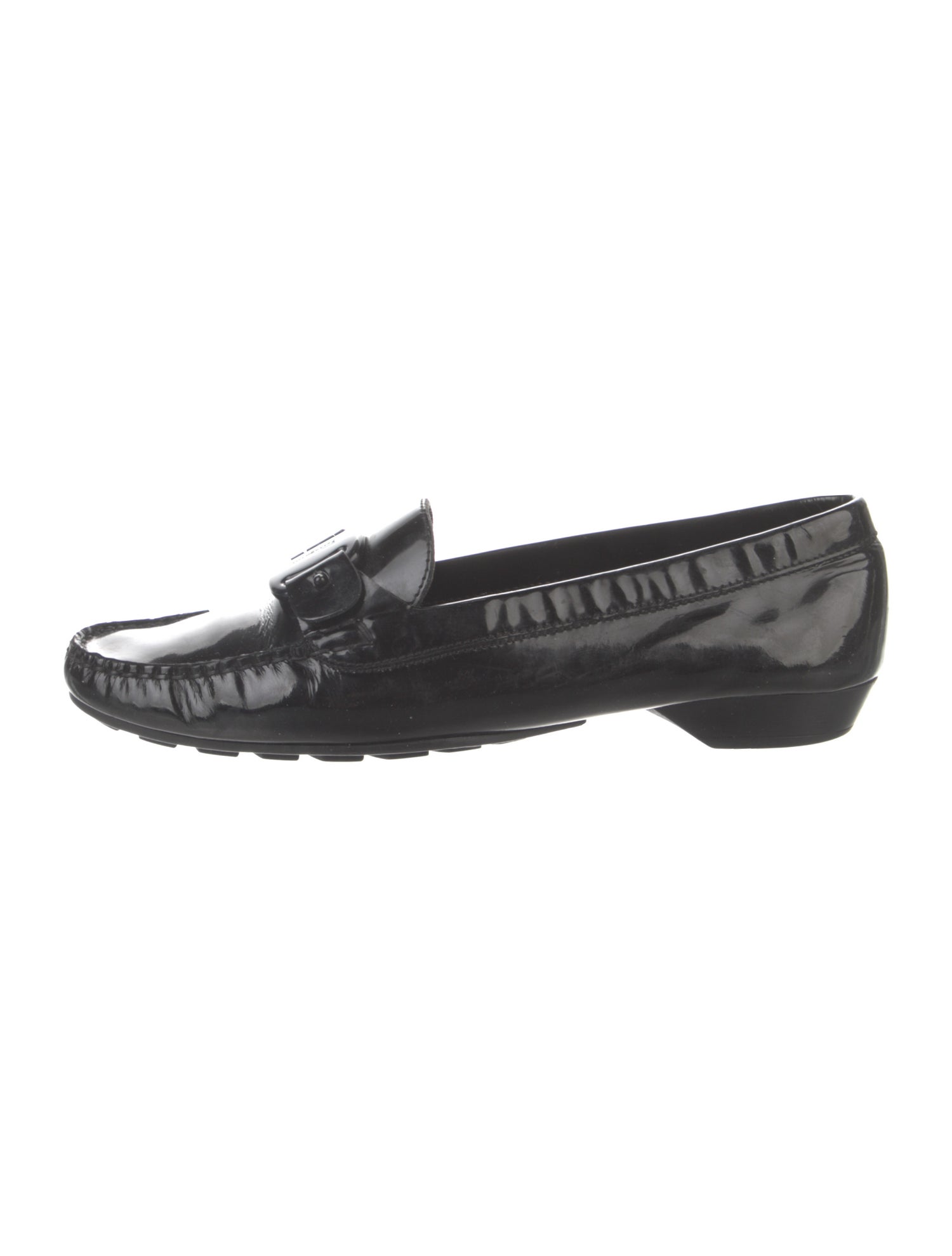 Salvatore Ferragamo Patent Leather Loafers