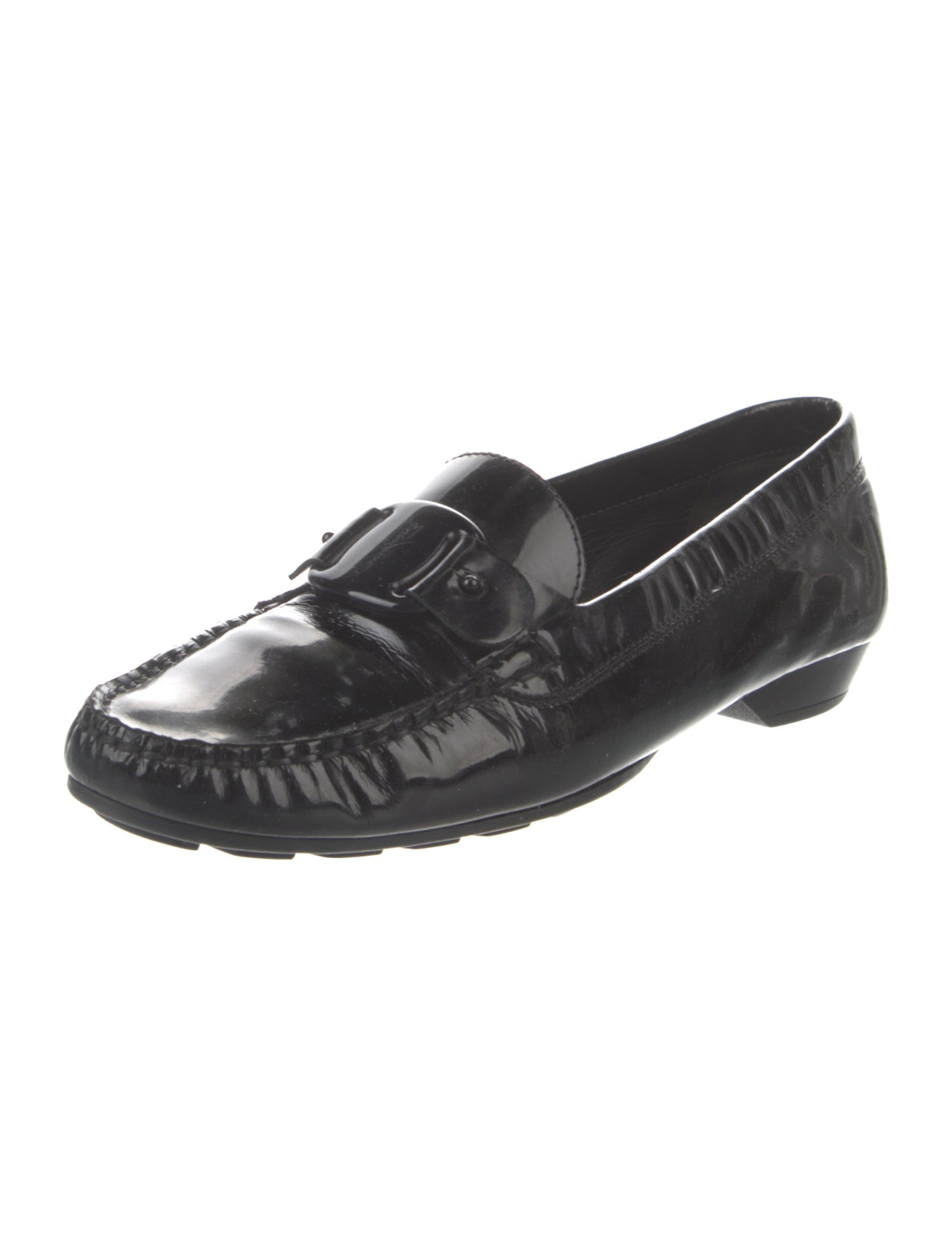 Salvatore Ferragamo Patent Leather Loafers