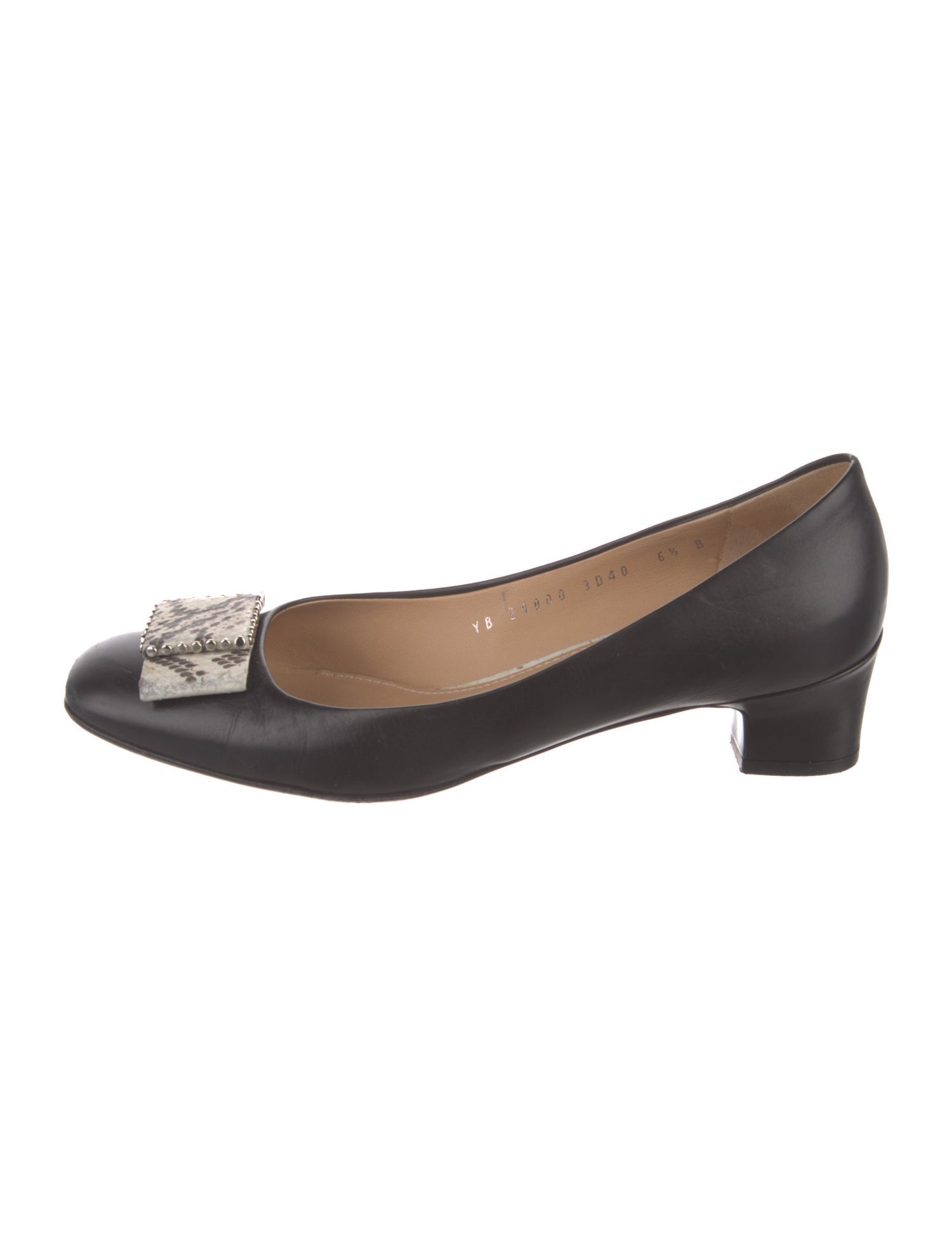 Salvatore Ferragamo Leather Flats