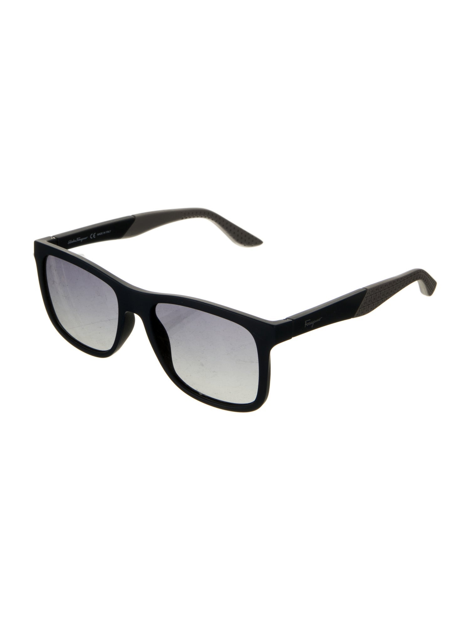 Salvatore Ferragamo Gancini Logo Square Sunglasses
