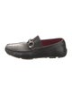Salvatore Ferragamo Gancio Logo Leather Monk Straps