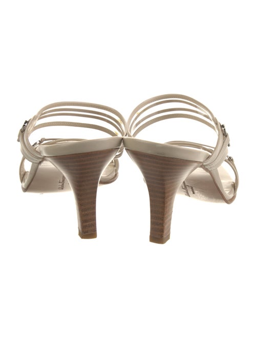 Salvatore Ferragamo Leather Slides