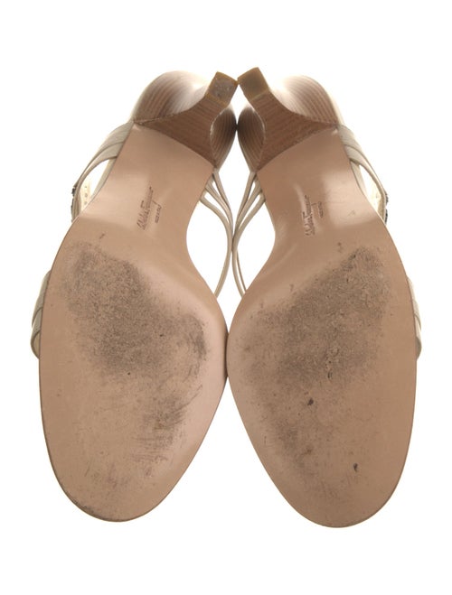 Salvatore Ferragamo Leather Slides