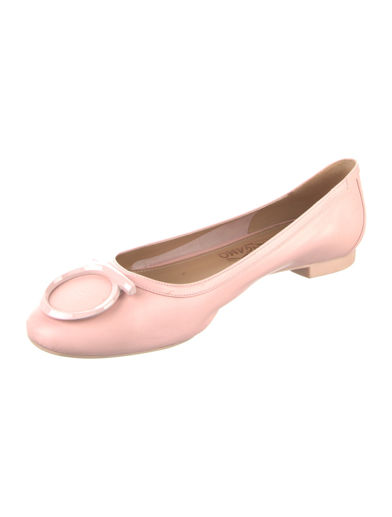 Salvatore Ferragamo Leather Flats