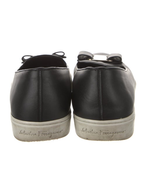 Salvatore Ferragamo Vara Bow Accent Leather Loafers